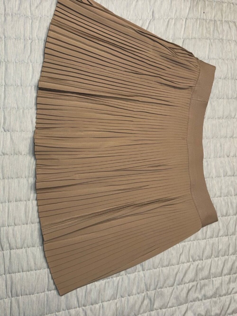 Old Navy Tan Pleated Tennis Skirt